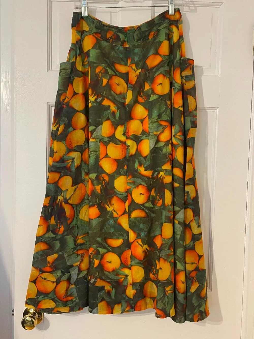 Anthropologie Maeve Summer Orchard Skirt
